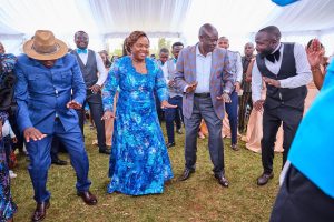  Deputy President Rigathi Gachagua And Pastor Dorcas Rigathi Attended The Wedding Of Paul Wetosi And Shiru Koimburi In Juja Constituency