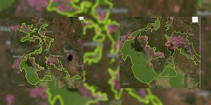 Mau Forest Deforestation Satellite Images