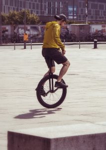 How Do You Stand Still On A Unicycle?