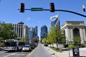 What is the famous street in Nashville Downtown