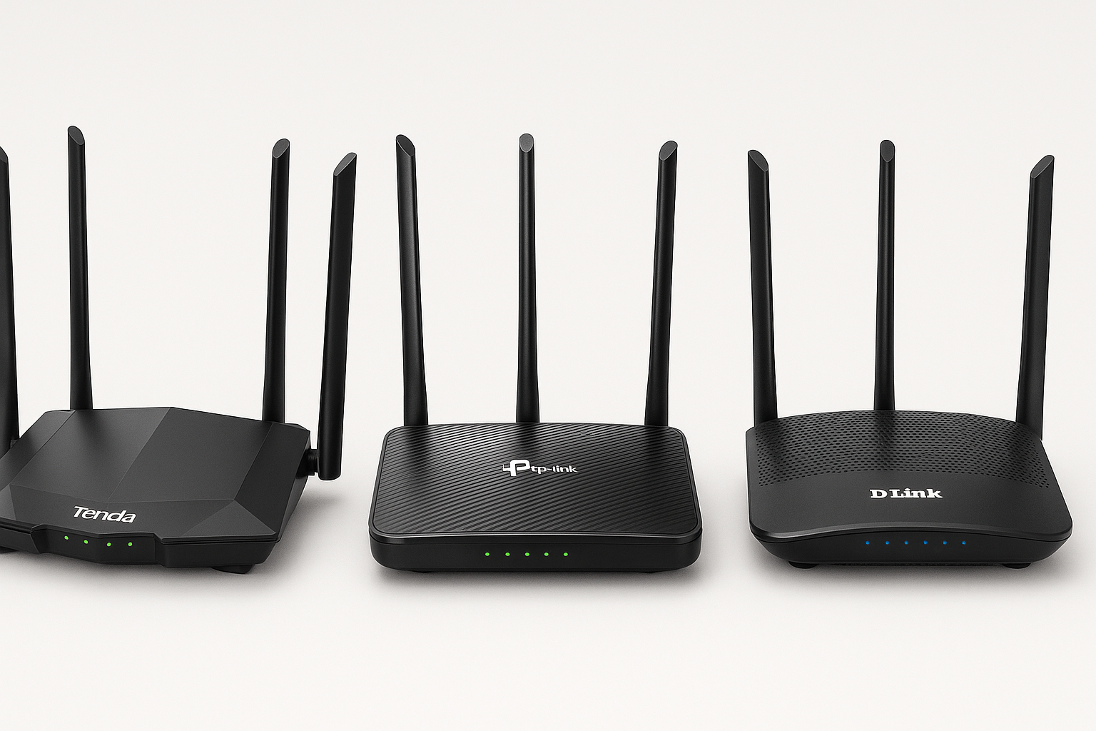 Tenda vs TP-Link vs D-Link