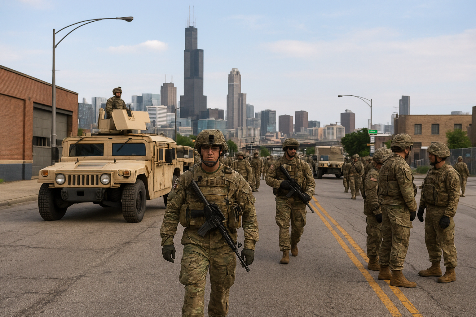 Trump Deploys National Guard In Chicago