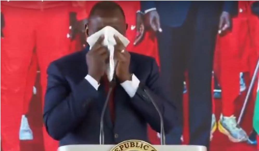Crying President Ruto Gets Emotional From Statehouse: Real Or Crocodile Tears