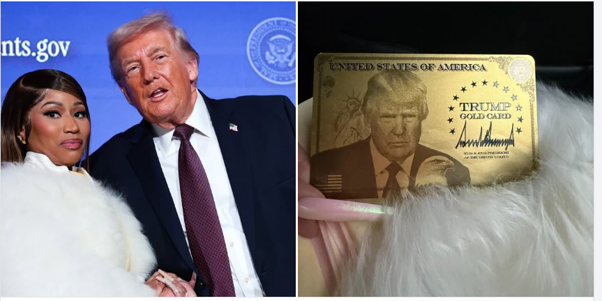 Nicki Minaj Draws Attention to Trump-Era ‘Gold Card’ Claiming Faster Path to U.S. Citizenship