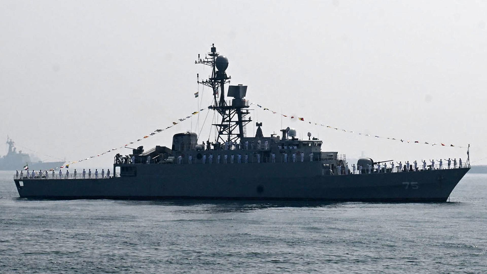 Where Did The US Submarine Sink The Iranian Warship?